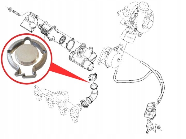 BOUCHON EGR POUR RENAULT SCENIC II 1.5 DCI +GRATIS photo 8 - milautoparts-fr.ukrlive.com