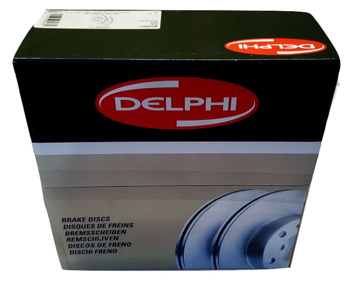 2× DELPHI DISQUES DE FREIN AVANT BG2623 + SABOTS DE FREIN DE FREIN D'AXE AVANT DELPHI BMW 3 E36 E46 Z4 E85 photo 8 - milautoparts-fr.ukrlive.com