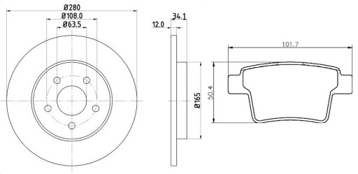 KRAFT DISQUE DE FREIN ARRIÈRE 6052130 photo 14 - milautoparts-fr.ukrlive.com