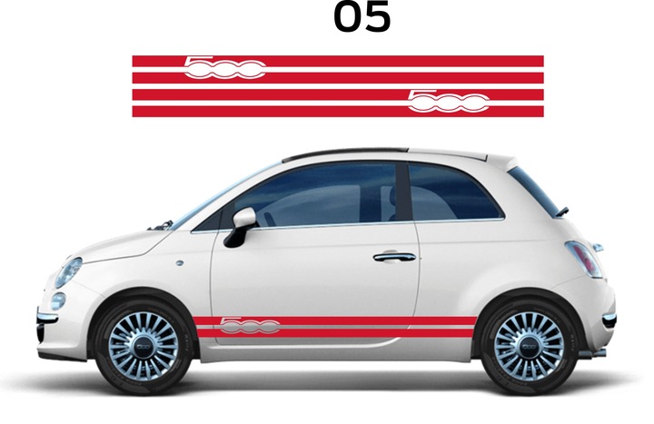 AUTOCOLLANTS TUNINGOWE FIAT 500, ABARTH, PUNTO, BRAVO photo 6 - milautoparts-fr.ukrlive.com