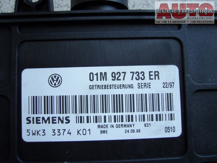 SIEMENS 01M927733ER BLOC DE CONTRÔLE BOÎTES photo 2 - milautoparts-fr.ukrlive.com