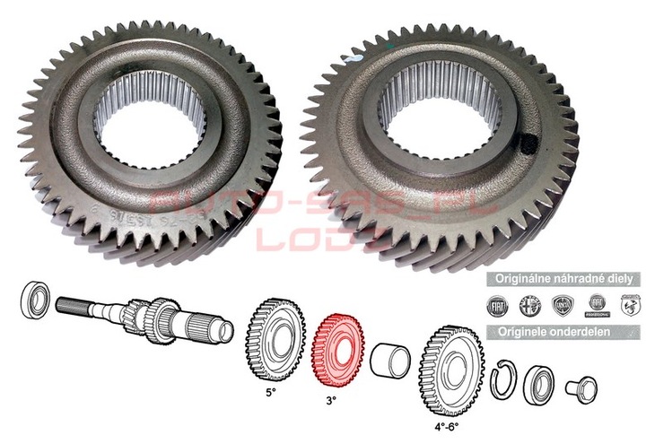 ROUE 3-BIEGU DUCATO JUMPER BOXER 2006- 55210469 photo 2 - milautoparts.fr