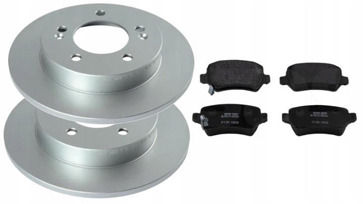 DISCS PADS REAR HYUNDAI IX20 KIA VENGA YN photo 1 - milautoparts-fr.ukrlive.com