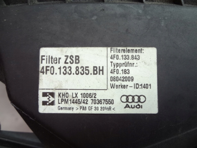 AUDI A6 C6 FACELIFT 3.0 TFSI CASING FILTER AIR photo 3 - milautoparts-fr.ukrlive.com