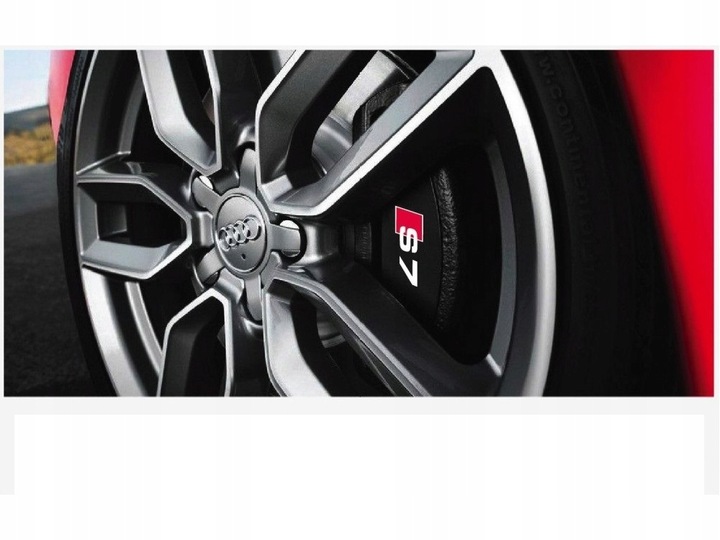 AUDI S7 STICKER ON CALIPER BRAKE REAR photo 2 - milautoparts-fr.ukrlive.com