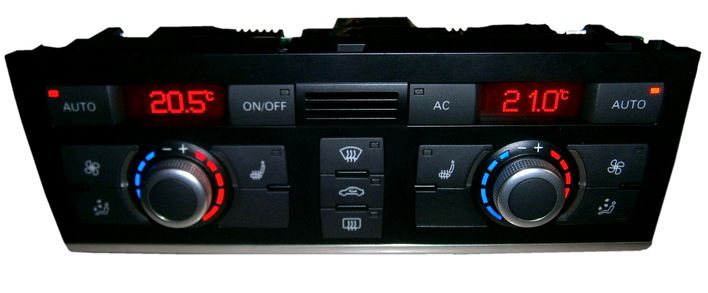 CLIMATRONIC PANEL AIR CONDITIONER AUDI A6 C6 FACELIFT photo 1 - milautoparts-fr.ukrlive.com