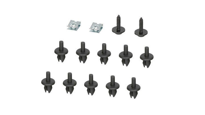 COMPLET CLIPS DE SUPPORT PARE-BOUES AGILA ASTRA F G photo 4 - milautoparts-fr.ukrlive.com