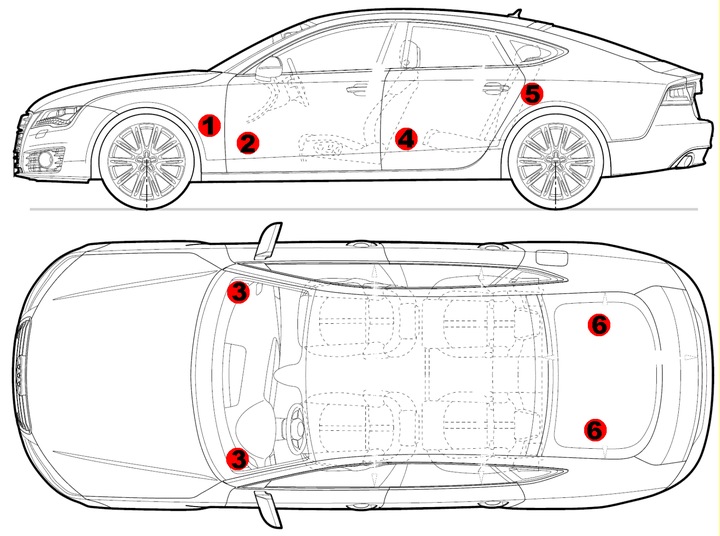 KENWOOD SPEAKERS AUDI A3 8L DISTANCE FRONT photo 11 - milautoparts-fr.ukrlive.com