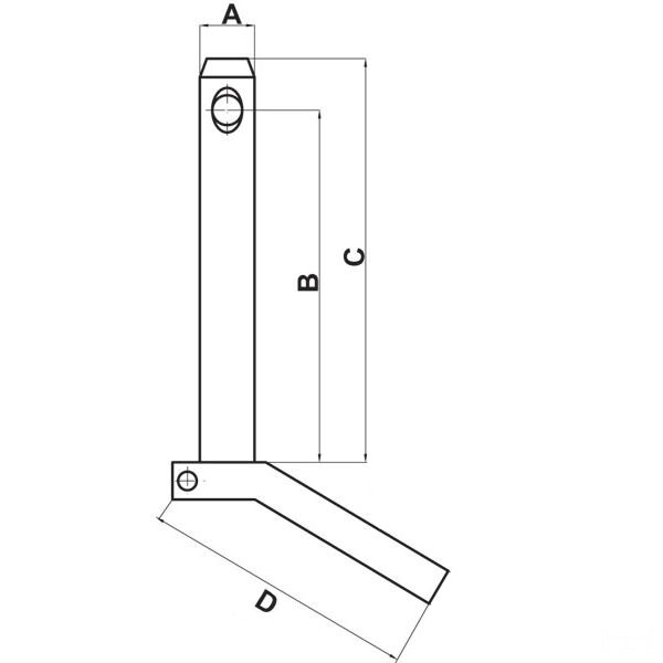 VIS DU MONTANT DE CARROSSERIE AVEC POINÉE 25X130MM photo 2 - milautoparts-fr.ukrlive.com