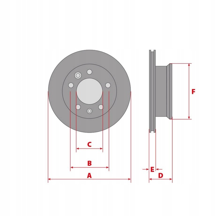 DISCS REAR DAILY IVECO 289MM MODEL 35 50C DUAL WHEELS photo 3 - milautoparts-fr.ukrlive.com