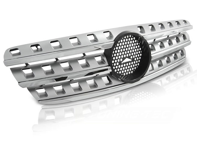 RADIATOR GRILLE MERCEDES W163 98-05 AMG LOOK CHROME-SILVER photo 1 - milautoparts-fr.ukrlive.com