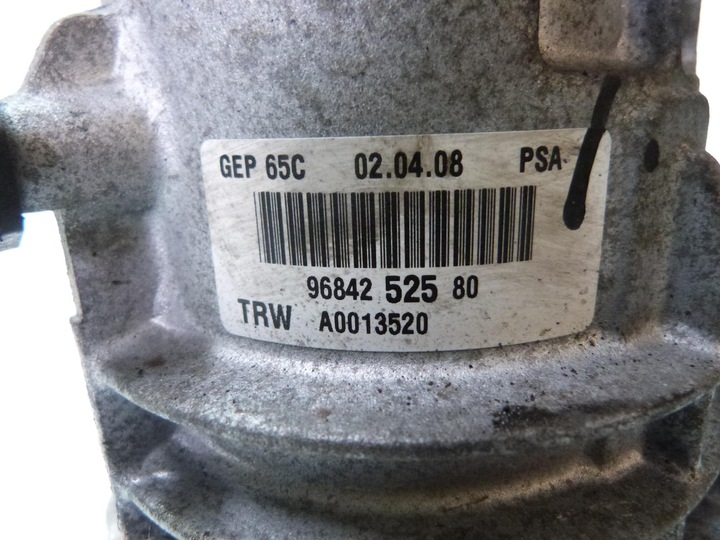 CITROEN C4 PICASSO PUMP ELECTRICALLY POWERED HYDRAULIC STEERING 64TYS.KM 08R. photo 3 - milautoparts-fr.ukrlive.com