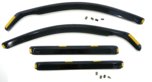 RENAULT MEGANE III 2008-2016R UNIVERSAL SIDE-WINDOW DEFLECTORS DOOR photo 1 - milautoparts-fr.ukrlive.com