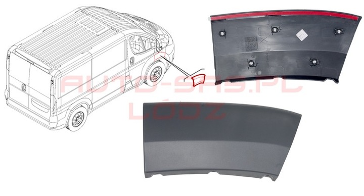 FACING FACING, PANEL WING P DUCATO JUMPER BOXER 06- photo 2 - milautoparts-fr.ukrlive.com