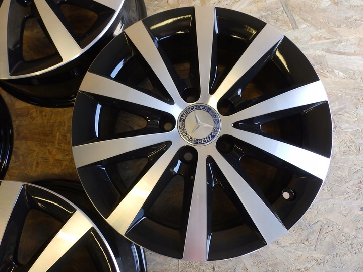 DISCS MERCEDES W246 B-KLASA 6.5JX16H2 ET49 GOOD CONDITION photo 4 - milautoparts-fr.ukrlive.com