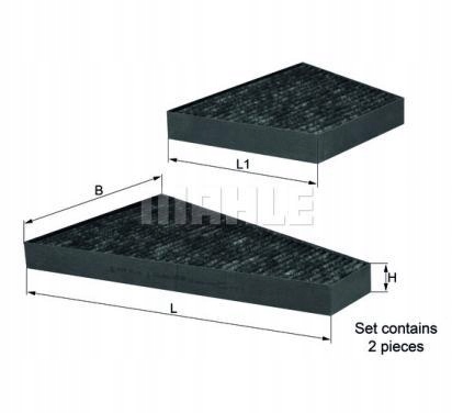 KNECHT FILTER CABIN LAK225/S VW PHAETON BENTLEY photo 2 - milautoparts-fr.ukrlive.com