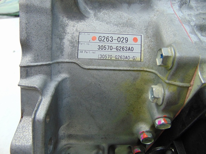 BOX GEAR G263 AUTOMATIC TRANSMISSION PEUGEOT 3008 1,6 THP photo 5 - milautoparts-fr.ukrlive.com