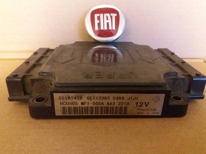 ORDINATEUR LANCIA FIAT STILO 1.8 16V 55181458 C489 photo 1 - milautoparts-fr.ukrlive.com