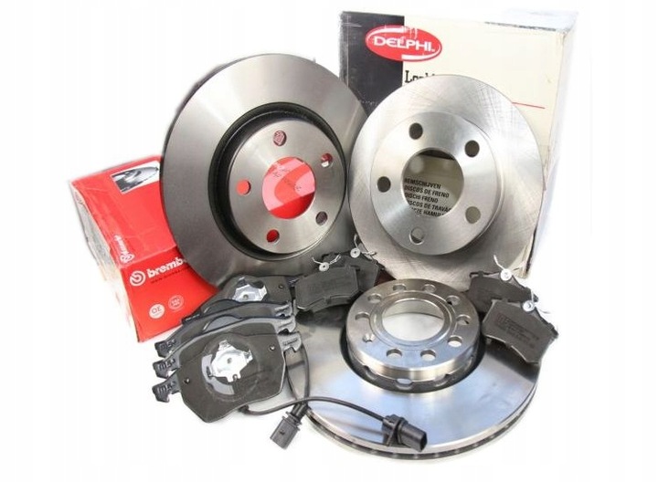 DISQUES DELPHI SABOTS DE FREIN ARRIÈRE AUDI A6 C6 2004R - 302MM photo 1 - milautoparts-fr.ukrlive.com