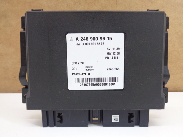 MERCEDES W246 W176 CONTROL UNIT BOX A2469009615 photo 2 - milautoparts-fr.ukrlive.com