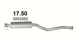 SILENCER CENTRAL OPEL VECTRA B 17.50 photo 1 - milautoparts-fr.ukrlive.com