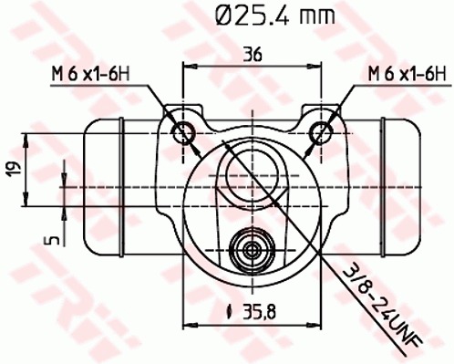 TRW CILINDRE PEUGEOT J7 J9 photo 2 - milautoparts-fr.ukrlive.com