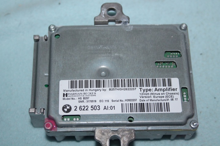 AMPLIFIER BMW F20 F21 2622503 MODULE AMPLIFIER photo 1 - milautoparts-fr.ukrlive.com