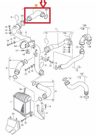 CABLE TUBE RADIATOR AUDI SKODA VW 1J0145838S photo 5 - milautoparts-fr.ukrlive.com