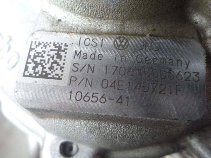 GD VW BEETLE 1.4TSI TURBINE 04E145721F photo 4 - milautoparts-fr.ukrlive.com