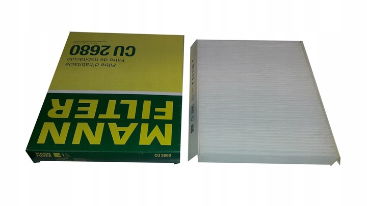 MANN-FILTER CU 2680 FILTR, VENTILATION PRZESTRZENI PASAZERSKIEJ photo 5 - milautoparts-fr.ukrlive.com