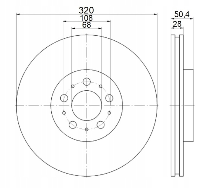 DISQUES MIKODA 2431 VOLVO S80 I DE 98R PRZDE 320MM photo 2 - milautoparts-fr.ukrlive.com