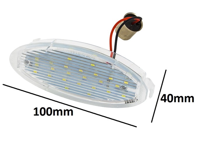 ILLUMINATION REGISTRATION OPEL ASTRA CORSA VECTRA photo 2 - milautoparts-fr.ukrlive.com