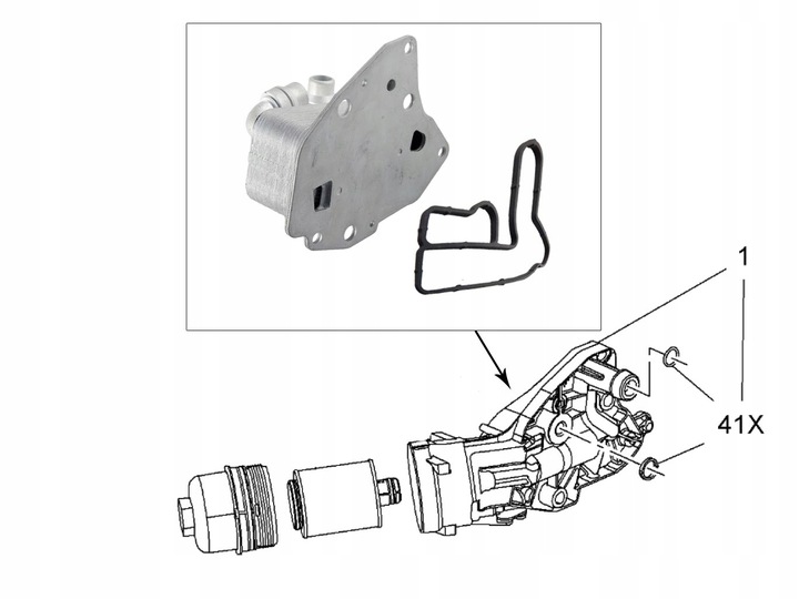 RADIATEUR HUILES OPEL ASTRA J IV 2.0 CDTI A20DTH photo 8 - milautoparts-fr.ukrlive.com