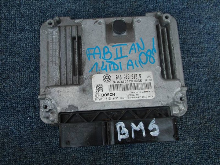 Блок управления двигателя 045906013r fabia ii 1. 4tdi bms, Цена