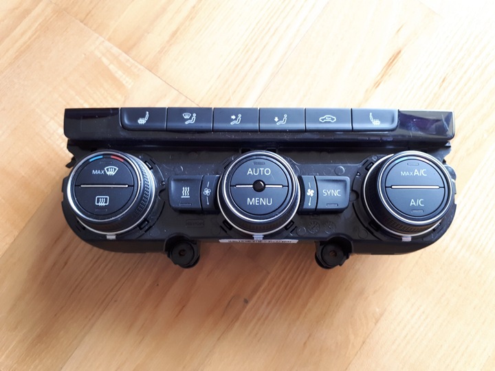 Панель управления кондиционером golf vii 5g0907044be, Цена
