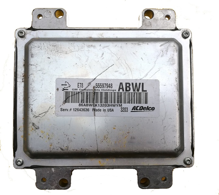 Ecu opel chevrolet 1.4 55597948 abwl прошивка под авто новый!, Цена