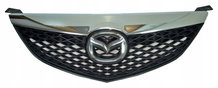 фото №1, Решітка радіатора решітка mazda 6 02-06 gj6a50712 хром ідеальний стан!