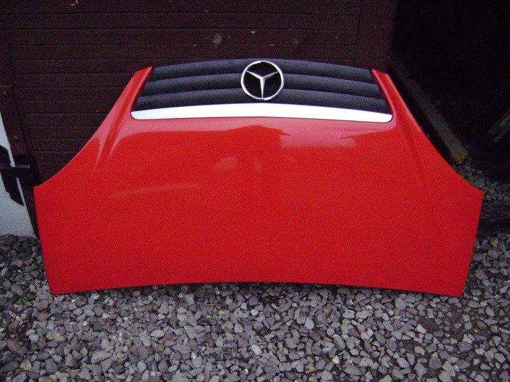 фото №1, Капот mercedes a-klasa w168 комплектна з решітка