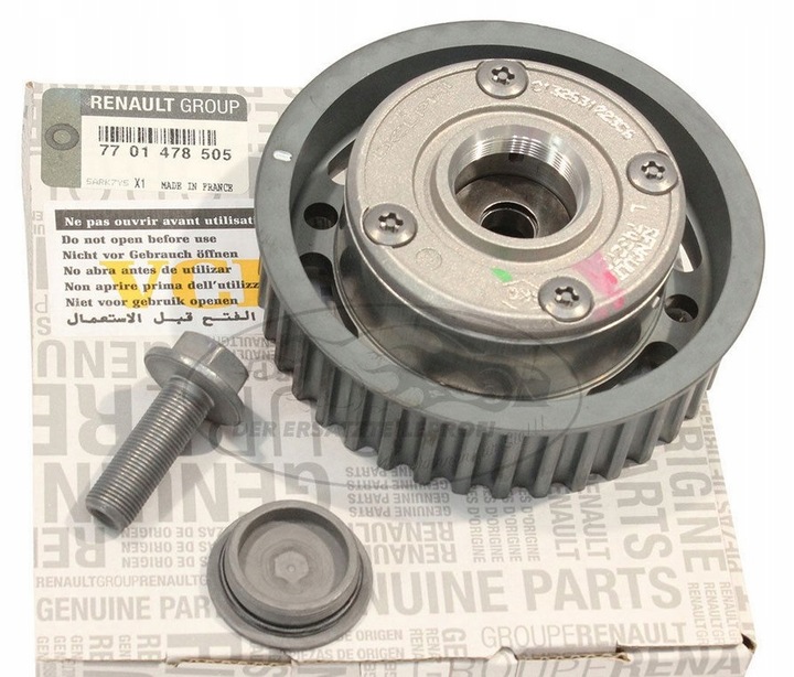 фото №1, Колесо переменных faz распределительный вал renault 1.6 16v оригинал