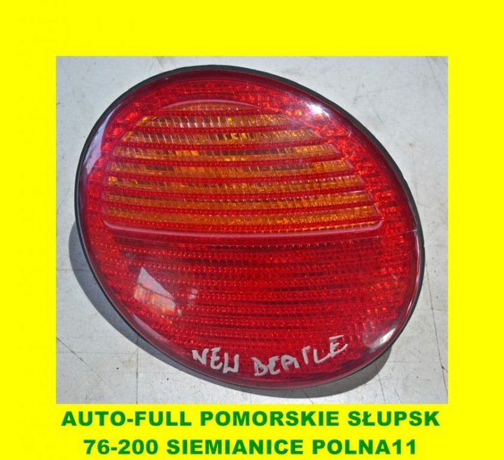 фото №1, Vw new beetle i лампа зад задняя левая красивая сцепление