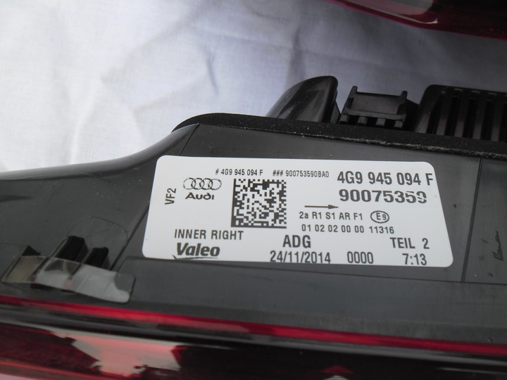 фото №3, Audi a6 c7 рестайлинг универсал лампа задняя лампы led matrix