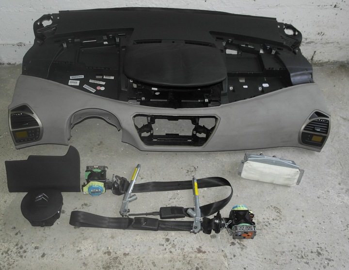 фото №1, Citroen c4 picasso подушка безпеки ремені панель консоль капот pulpit полиця