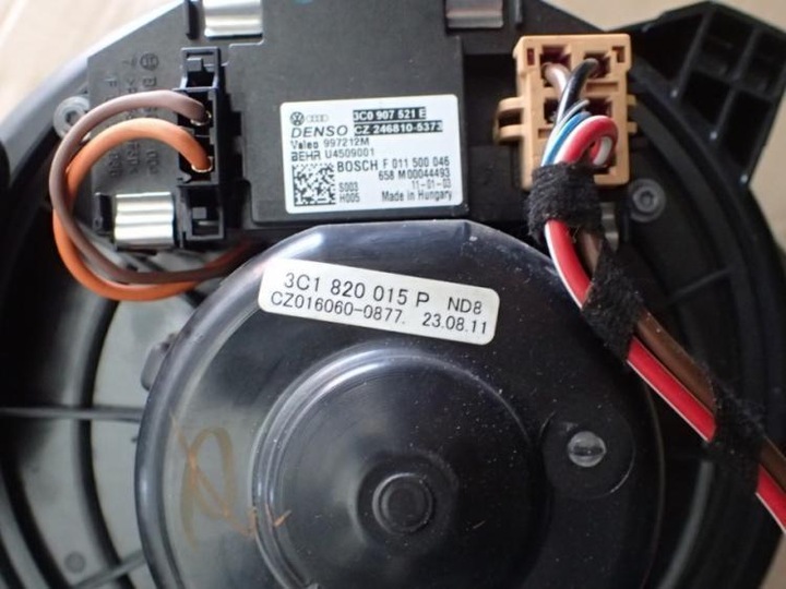 фото №6, Vw golf vi 6 обігрівач повітродувка 5k1820003ck n21