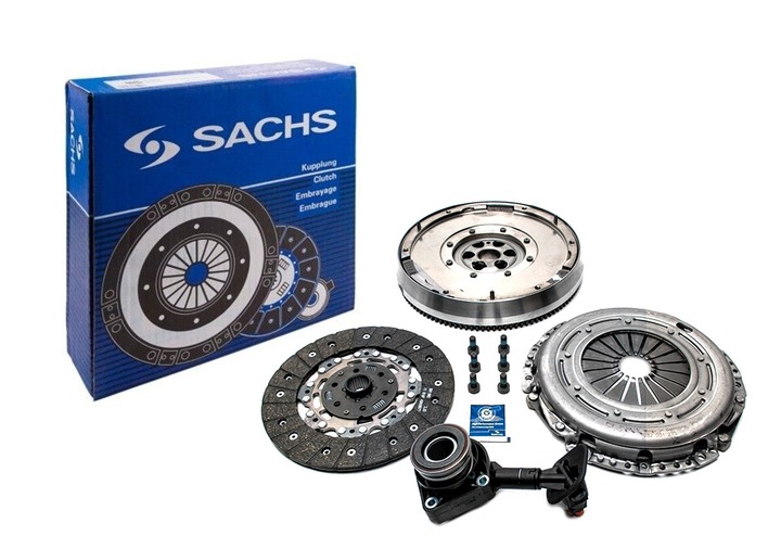 фото №13, Сцепление + колесо двухмассовый sachs 2290 601 017