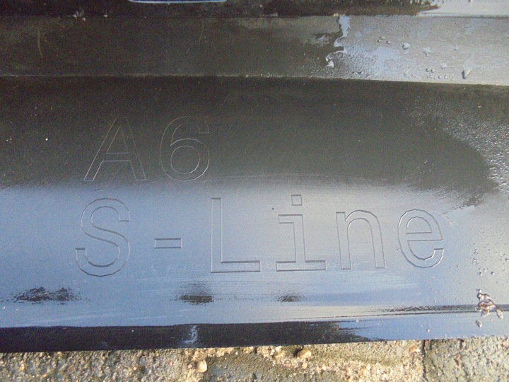 фото №2, Audi a6 c7 s-line 4g0 - планка пороговая правая