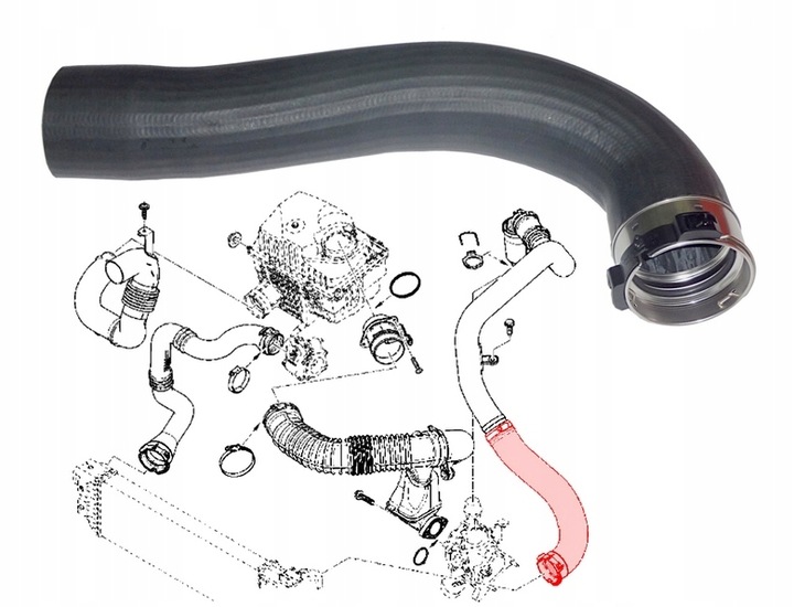 фото №13, Шланг turbo шланг renault master 144600828r
