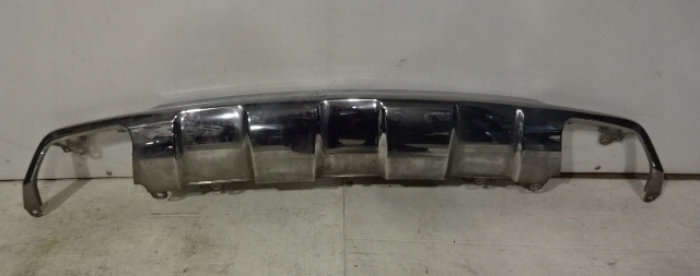 фото №1, Спойлер бампера зад хром mercedes glk рестайлинг amg