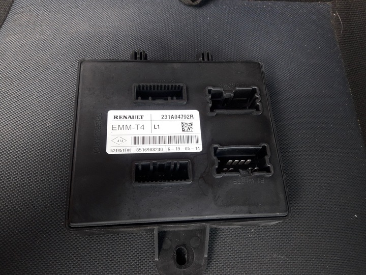 фото №1, Renault captur clio iv модуль emm-t4 231a04792r