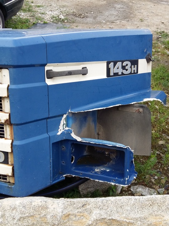 фото №5, Торпеда капот решётка scania t