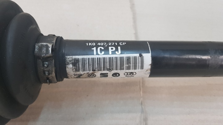 фото №4, Vw 1.9 1.6 tdi піввісь 1k0407271 cp